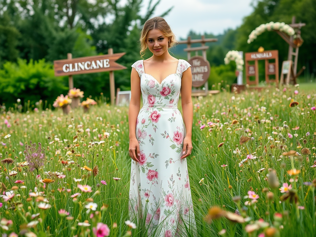 etghosting.org | Robe fleurs et mariage champêtre: tendances florales de l’année